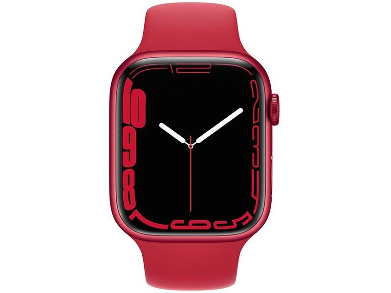 Apple Watch Series 7 45mm GPS Caixa (PRODUCT)RED - Alumínio